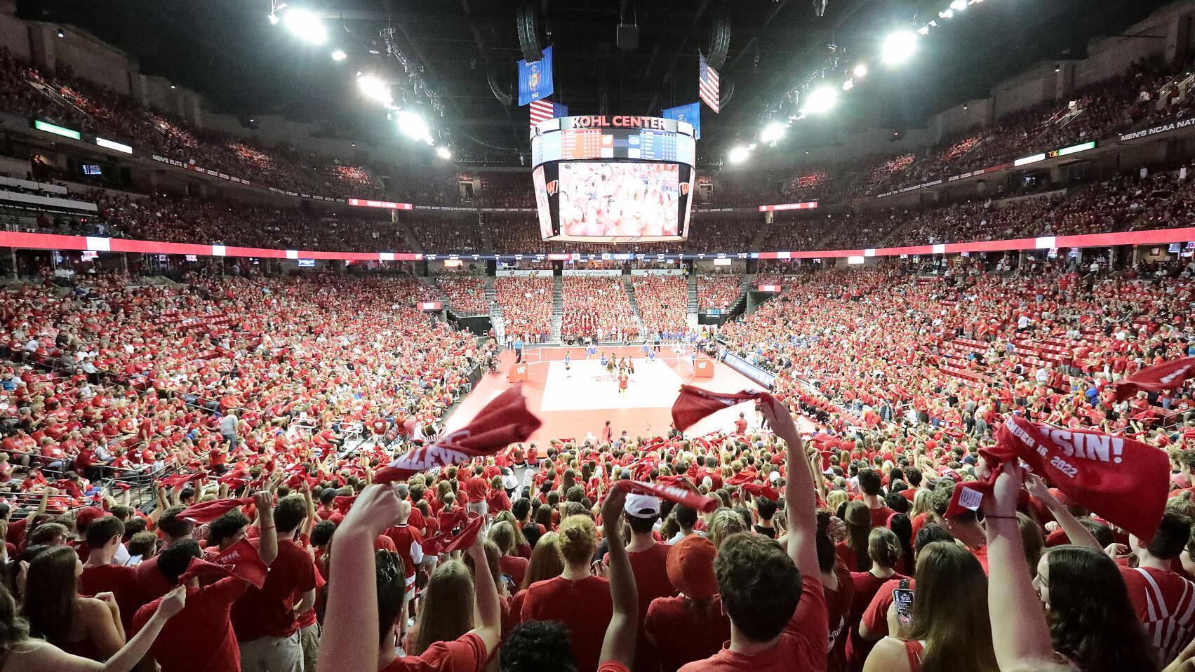 Wisconsin volleyball rivalry match heading to Kohl Center as part of 18 national TV matches